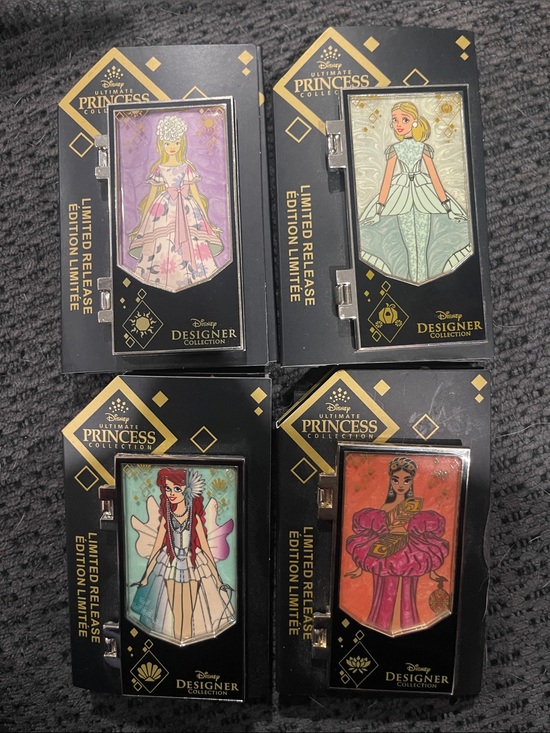 Disney Other - Disney Princess Designer Dress Pins